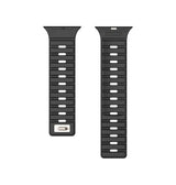Apple Watch 38-42mm | Apple Watch (38/40/SE/41/42mm) - Magnetisk Silikonerem - Sort - DELUXECOVERS.DK