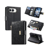 iPhone Fold – Bloom Læder Etui M. Pung - Sort