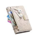 iPhone Fold – Bloom Læder Etui M. Pung - Khaki