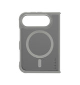 iPhoneDuo | iPhone Duo - LeReach™ MagSafe Semitransparent Cover - Grå - DELUXECOVERS.DK