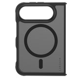 iPhone Duo - LeReach™ MagSafe Cover - Semitransparent Sort
