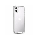 iPhone 11 | iPhone 11 - Silent Stødsikker Silikone Cover - Gennemsigtig - DELUXECOVERS.DK