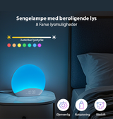 Wake-up-lampa | Väckarklocka Lampa - Ljusterapilampa med 26 sömnljud - HFiD™ - DELUXECOVERS.SE