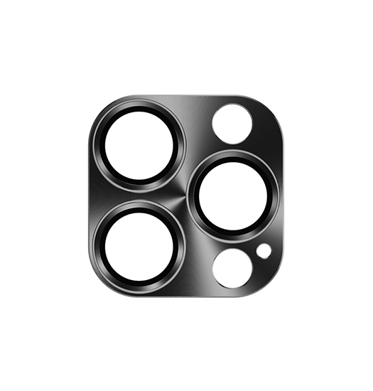 iPhone Beskyttelsesglas | iPhone 13 Pro - TOTU® Bagside Kamera Linse Beskyttelsesglas - Sort - DELUXECOVERS.DK