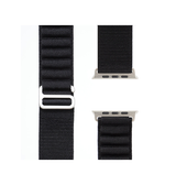 Apple Watch 42-49mm | Apple Watch (42/44/SE/45/46/49mm) - L'Empiri™ Trail-X Nylon Loop - Sort - DELUXECOVERS.DK