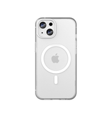 iPhone 15 | iPhone 15 - DeLX™ Translucent MagSafe Silikone Cover - Hvid - DELUXECOVERS.DK