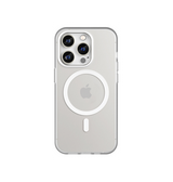 iPhone 15 Pro | iPhone 15 Pro - DeLX™ Translucent MagSafe Silikone Cover - Hvid - DELUXECOVERS.DK