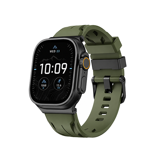Apple Watch 38-42mm | Apple Watch (38/40/SE/41/42mm) - TrailHunter™ Outdoor Sportsrem - Armygrøn - DELUXECOVERS.DK