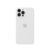 iPhone 13 Pro Max | iPhone 13 Pro Max - Ultratynd Matte Series Cover V.2.0 - Hvid/Klar - DELUXECOVERS.DK