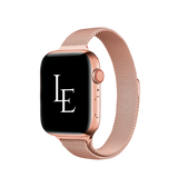 Apple Watch 38-42mm | Apple Watch (38/40/SE/41/42mm) - L'Empiri™ Milanese Thin Loop - RoseGuld - DELUXECOVERS.DK