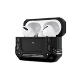 Airpods Pro 2 | AirPods Pro (1/2 Gen) | HARDCASE™ Stødsikkert Cover - Sort - DELUXECOVERS.DK