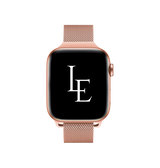 Apple Watch 38-42mm | Apple Watch (38/40/SE/41/42mm) - L'Empiri™ Milanese Thin Loop - RoseGuld - DELUXECOVERS.DK