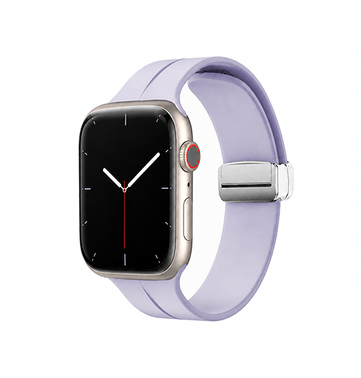 Apple Watch 42-49mm | Apple Watch (42/44/SE/45/46/49mm) - S-Line™ Silikone Rem - Lavendel - DELUXECOVERS.DK