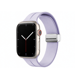 Apple Watch 38-42mm | Apple Watch (38/40/SE/41/42mm) - S-Line™ Silikone Rem - Lavendel - DELUXECOVERS.DK