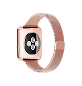 Apple Watch 38-42mm | Apple Watch (38/40/SE/41/42mm) - L'Empiri™ Milanese Thin Loop - RoseGuld - DELUXECOVERS.DK