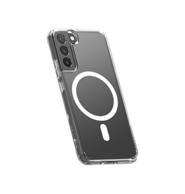 Samsung Galaxy S23 Plus | Samsung Galaxy S23+ - DeLX™ MagSafe Silikone Cover - Gennemsigtig - DELUXECOVERS.DK