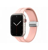 Apple Watch 38-42mm | Apple Watch (38/40/SE/41/42mm) - S-Line™ Silikone Rem - Pink - DELUXECOVERS.DK