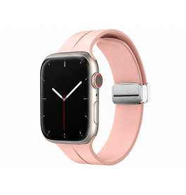 Apple Watch 42-49mm | Apple Watch (42/44/SE/45/46/49mm) - S-Line™ Silikone Rem - Pink - DELUXECOVERS.DK