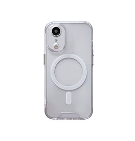 iPhone XR | iPhone XR - DeLX™ MagSafe Silikone Cover V.2.0 - Gennemsigtig - DELUXECOVERS.DK