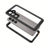 Samsung Galaxy S24 Plus | Samsung Galaxy S24 Plus - Redpepper™ IP68 Vandtæt Håndværker Cover - Sort - DELUXECOVERS.DK