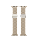 Apple Watch 38-42mm | Apple Watch (38/40/SE/41/42mm) - DUX DUCIS™ Interwoven Nylon Rem - Beige - DELUXECOVERS.DK