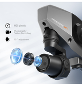 Drönare | CREATIVITY-PRO™ - Fjärrstyrd minidrönare - 4K - Wifi - Svart - DELUXECOVERS.SE