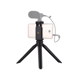 Mobil Tripod | Tripod Mobilstativ m. Mikrofonholder – Sort – PULUZ™ - DELUXECOVERS.DK