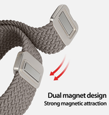 Apple Watch 38-42mm | Apple Watch (38/40/SE/41/42mm) - DUX DUCIS™ Interwoven Nylon Rem - Clay - DELUXECOVERS.DK