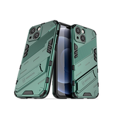 iPhone 13 | iPhone 13 - Eagle™ PRZ Stødsikkert Cover M. Kickstand - Emerald / Grøn - DELUXECOVERS.DK