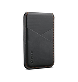 Mobil kortholder | <X>ESEBLE™ - RFID Læder Kortholder til iPhone - M. MagSafe - Sort - DELUXECOVERS.DK