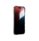 iPhone 17 Air | iPhone 17 Air - DeLX™ Silikone Cover Med Kortholder - Gennemsigtig - DELUXECOVERS.DK