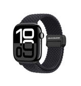 Apple Watch 38-42mm | Apple Watch (38/40/SE/41/42mm) - DUX DUCIS™ Interwoven Nylon Rem - Midnight - DELUXECOVERS.DK