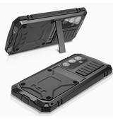 Samsung Galaxy S25 Plus | Samsung Galaxy S25 Plus - R-JUST™ Safeguard Vandtæt 360 °Cover - Sort - DELUXECOVERS.DK