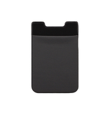 Mobil kortholder | NYLON Pung Kreditkort Holder Stick On - Sort - DELUXECOVERS.DK