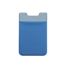 Mobil kortholder | NYLON Pung Kreditkort Holder Stick On - Blå - DELUXECOVERS.DK