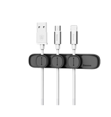 Kabelorganisering | BASEUS™ | Magnetisk Kabelholder til skrivebordet - Sort - DELUXECOVERS.DK