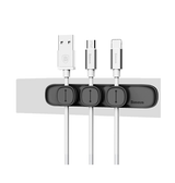 Kabelorganisering | BASEUS™ | Magnetisk Kabelholder til skrivebordet - Sort - DELUXECOVERS.DK