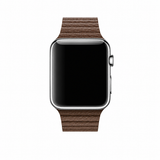 Apple Watch 42-49mm | Apple Watch (42/44/SE/45/46/49mm) - Valence™ Loop Læder Rem - Brun - DELUXECOVERS.DK