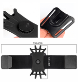 Samsung løbeudstyr | Samsung Galaxy S24 Plus - Fit4Run™ Sports / Løbearmbånd - Sort - DELUXECOVERS.DK