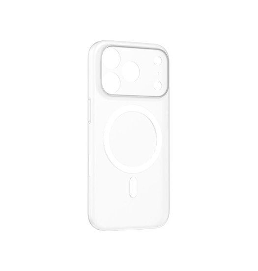 iPhone 17 Pro Max | iPhone 17 Pro Max - Lite Magnetic Magsafe Cover - Klar/Hvid - DELUXECOVERS.DK
