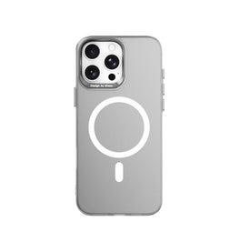 iPhone 16 Pro Max | iPhone 16 Pro Max - ABEEL™ frostat skal med MagSafe - Svart - DELUXECOVERS.SE