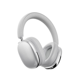 Høretelefoner og Headset | Over-Ear Trådløs Headset Bluetooth 5.4 M. Aktiv Støjreduktion - Sølv - DELUXECOVERS.DK