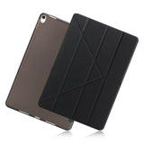 iPad Air 4/5 | iPad Air 4/5 (2020/2022) - Orgami Trifold Silikone Cover M. Stander - Sort - DELUXECOVERS.DK