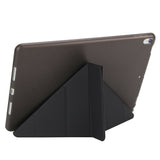 iPad Air 4/5 | iPad Air 4/5 (2020/2022) - Orgami Trifold Silikone Cover M. Stander - Sort - DELUXECOVERS.DK