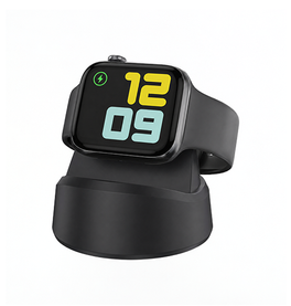 Apple Watch Opladere & Standere | Apple Watch - MagCold® Trådløs Oplader Stander - Sort - DELUXECOVERS.DK