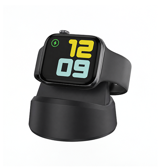 Apple Watch Opladere & Standere | Apple Watch - MagCold® Trådløs Oplader Stander - Sort - DELUXECOVERS.DK