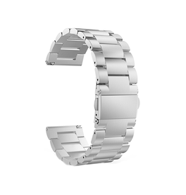 Samsung Galaxy Watch 7 | Samsung Galaxy Watch 7 (40/44mm) - CNC Pro Rustfrit Stål Urlænke - Sølv - DELUXECOVERS.DK