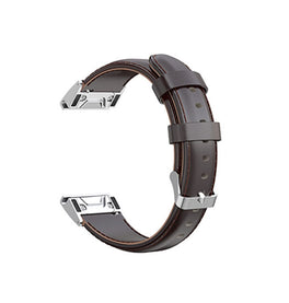 QUICKFIT | Garmin QuickFit 22mm - L'Empiri™ Venture Læder Rem - Classic Brun - DELUXECOVERS.DK