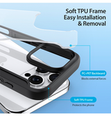 iPhone 16 Pro | iPhone 16 Pro - DUX DUCIS® MagSafe Flip Cover - Kortholder - Sort - DELUXECOVERS.DK