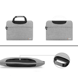Macbook Sleeve | MacBook Pro, Air, Neo 13" - HAWEEL™ Sinoche Computer Taske - Grå - DELUXECOVERS.DK
